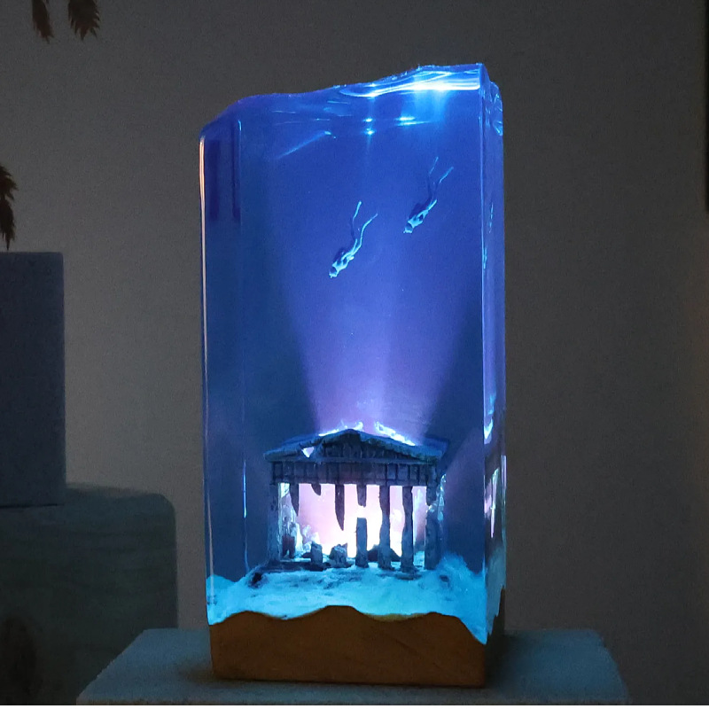 Resin Art With Wood - Nowe dekoracje do domu w stylu