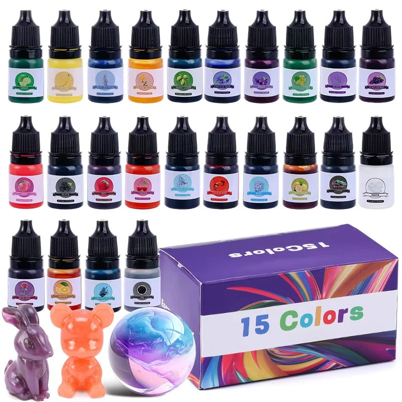 Resin Art Pen - Pigment do żywicy epoksydowej 24 żywe