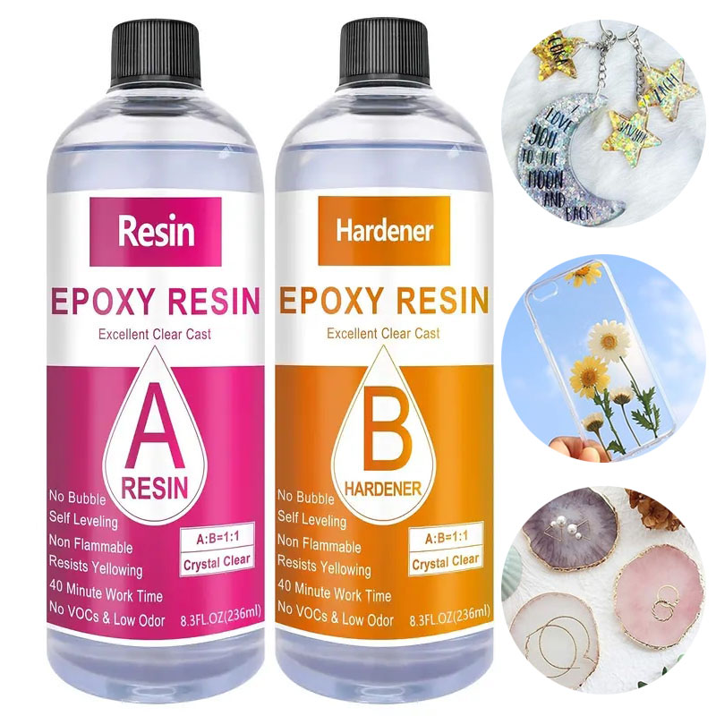 Resin Art Ratio - Zestaw do odlewania i powlekania przezroczysta