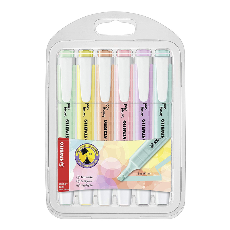 Stabilo Marker Swing Cool - Zakreślacze - STABILO Swing Cool -