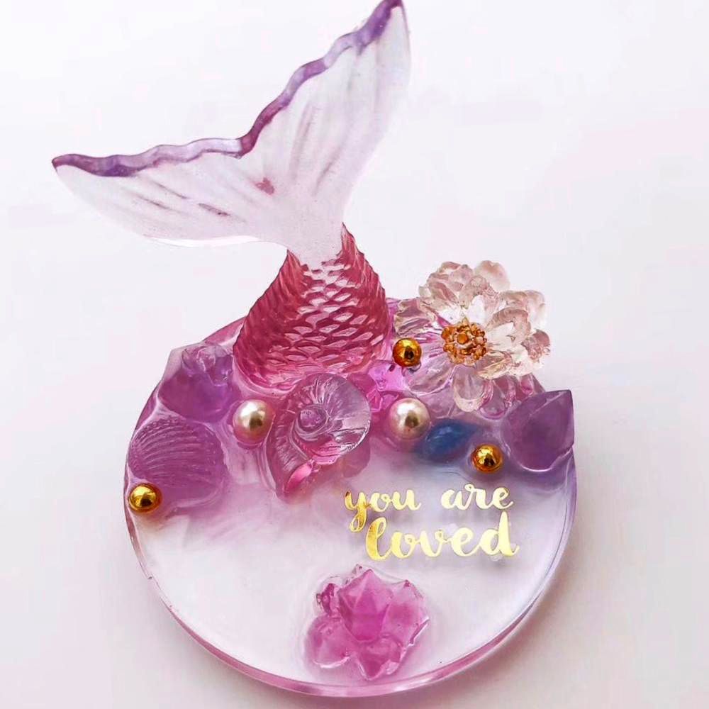 Resin Art Coasters - Forma silikonowa DIY do rękodzieła, kubek