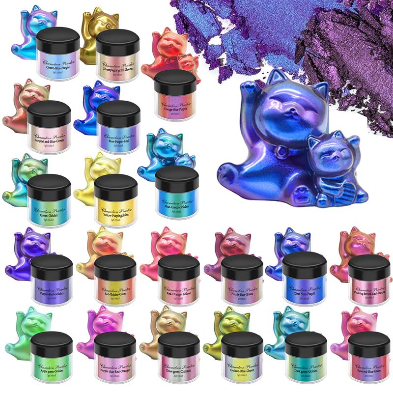 Resin Dye Opaque - 3g lustro kameleony żywicy Pigment brokat