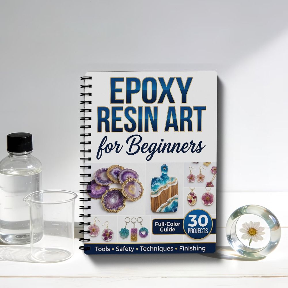 Resin Art Guide Free - Podręcznik krok po kroku do tworzenia