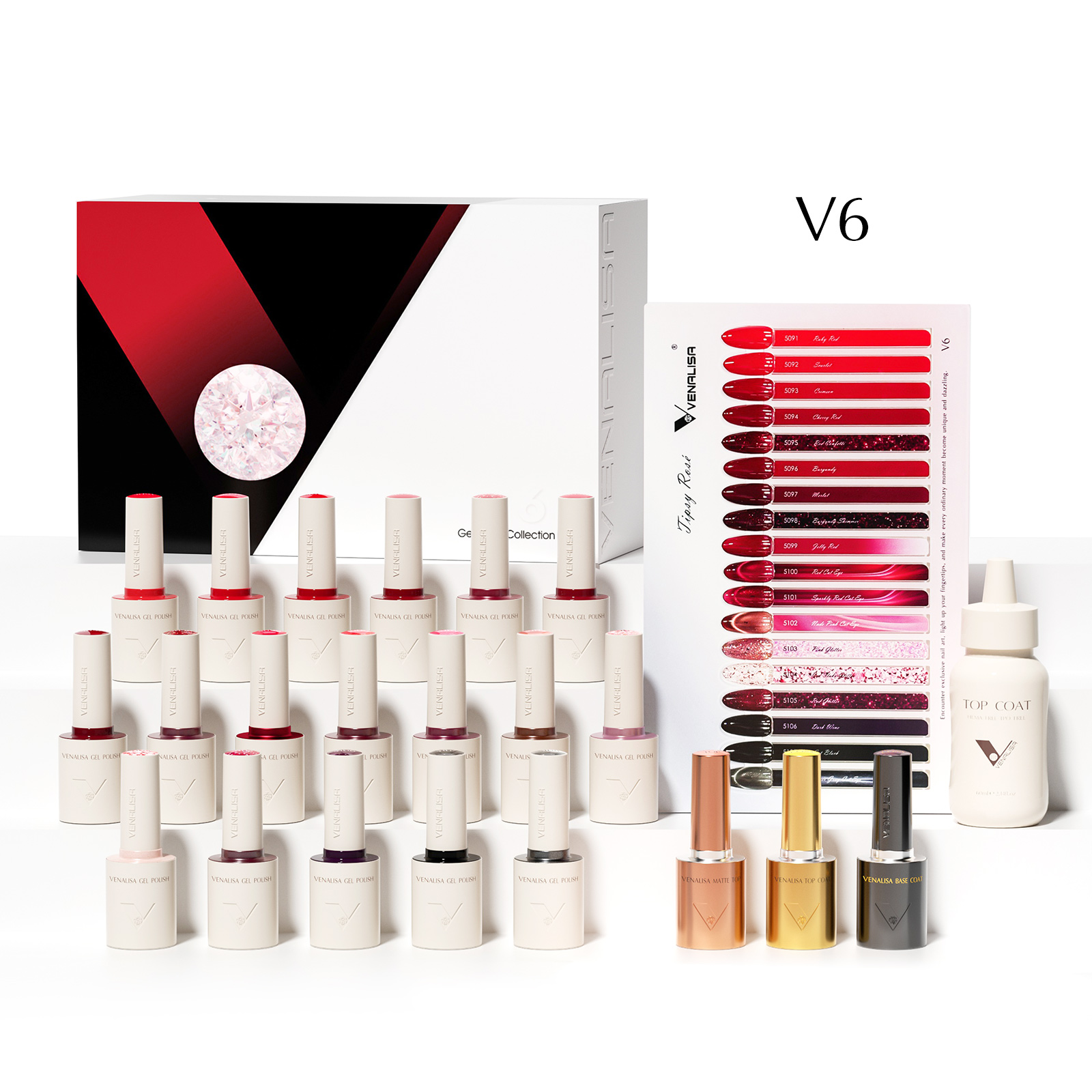 Resin Art Training - VENALISA V6 Nowy Zestaw 10ml Lakier