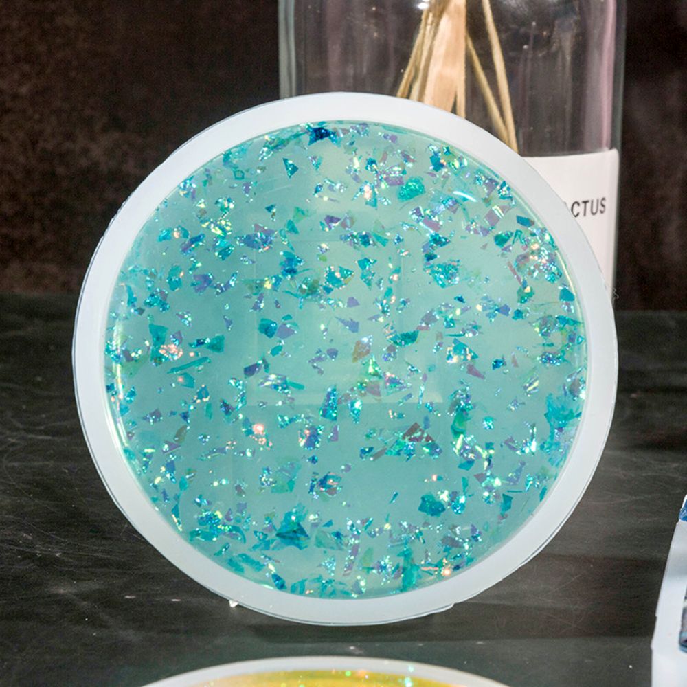 Resin Art Coasters - Forma silikonowa do odlewania żywicy epoksydowej,