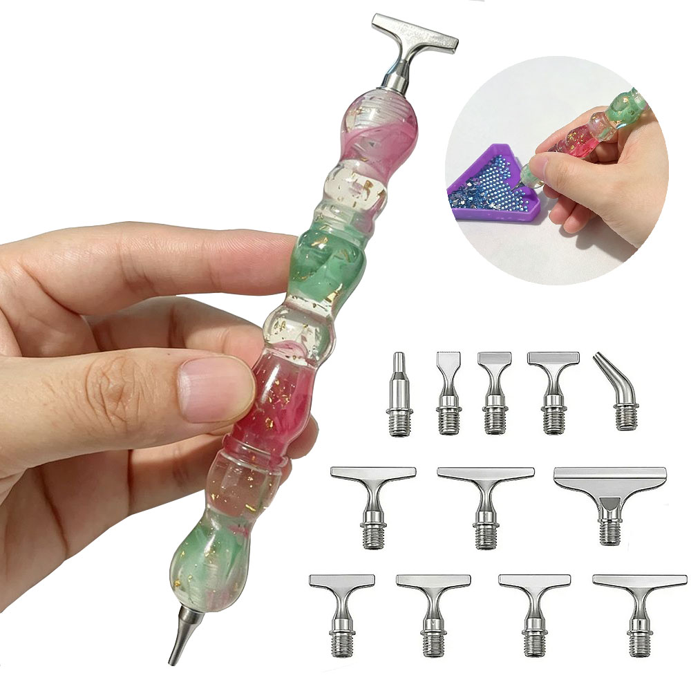 Resin Art Pen - Nowe Letnie Przyjemne Chłodzenie Metalowe Pióro