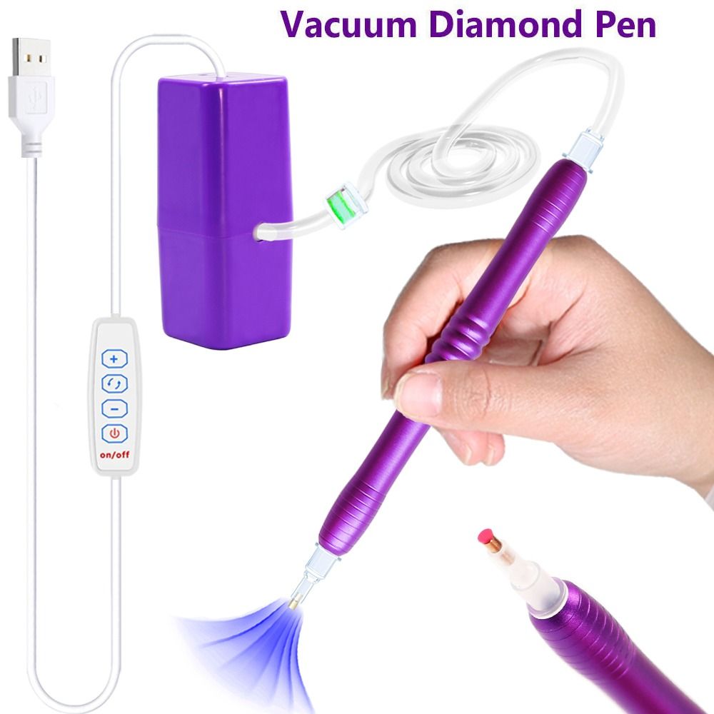 Resin Art Pen - Elektryczny zestaw do malowania diamentami w