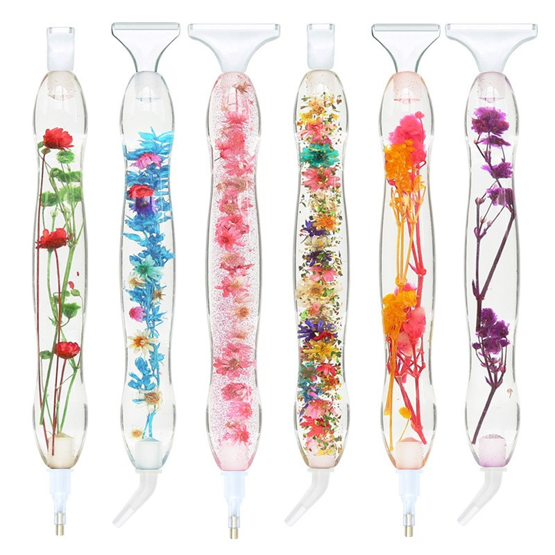 Resin Art Pen - 1 zestaw długopisów do malowania diamentami