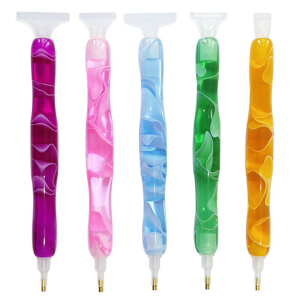 Resin Art Pen - Kolorowy długopis do malowania diamentami z