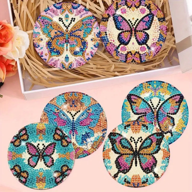 8 sztuk podkładek pod szklanki – Resin Art Coasters recenzja i cena