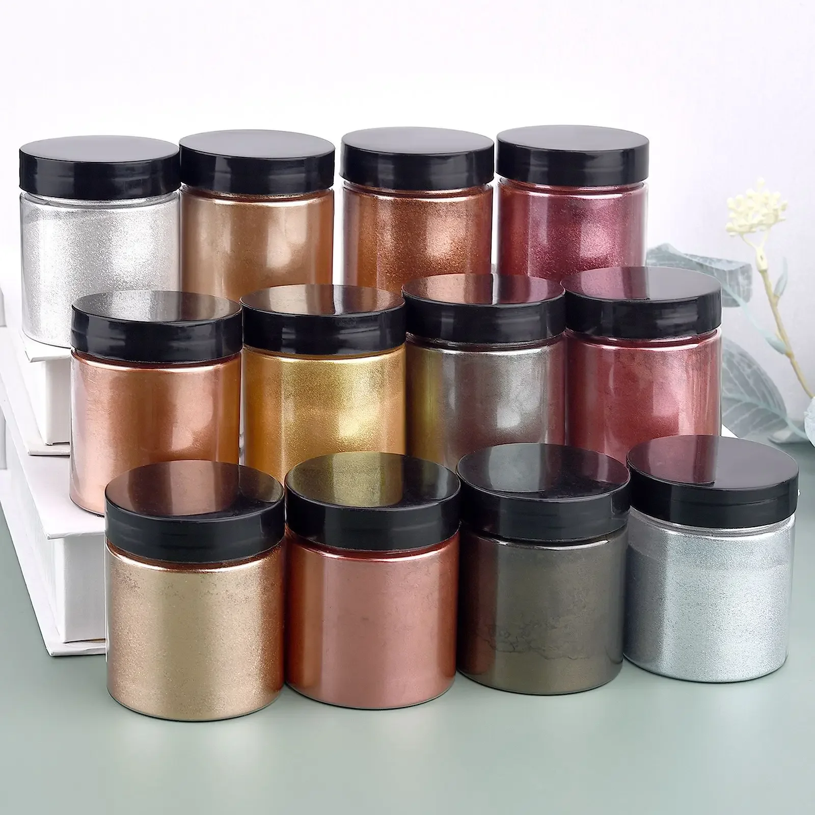 50g/Butelka Metaliczny Brokat  – Resin Dye Opaque recenzja i cena