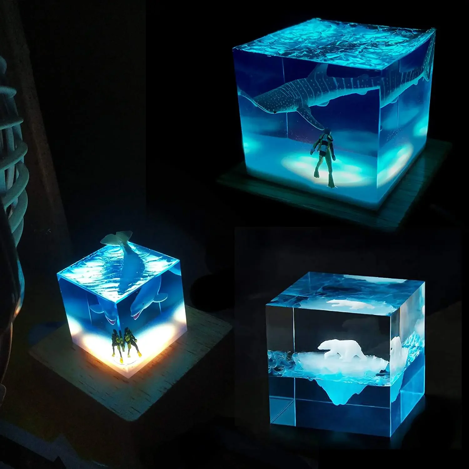Kwadratowa lekka forma żywiczn – Resin Art With Wood recenzja i cena