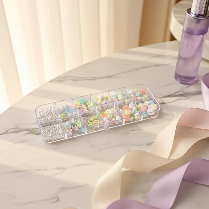 Zestaw do zdobienia paznokci 3 – Resin Art Using Flowers recenzja i cena