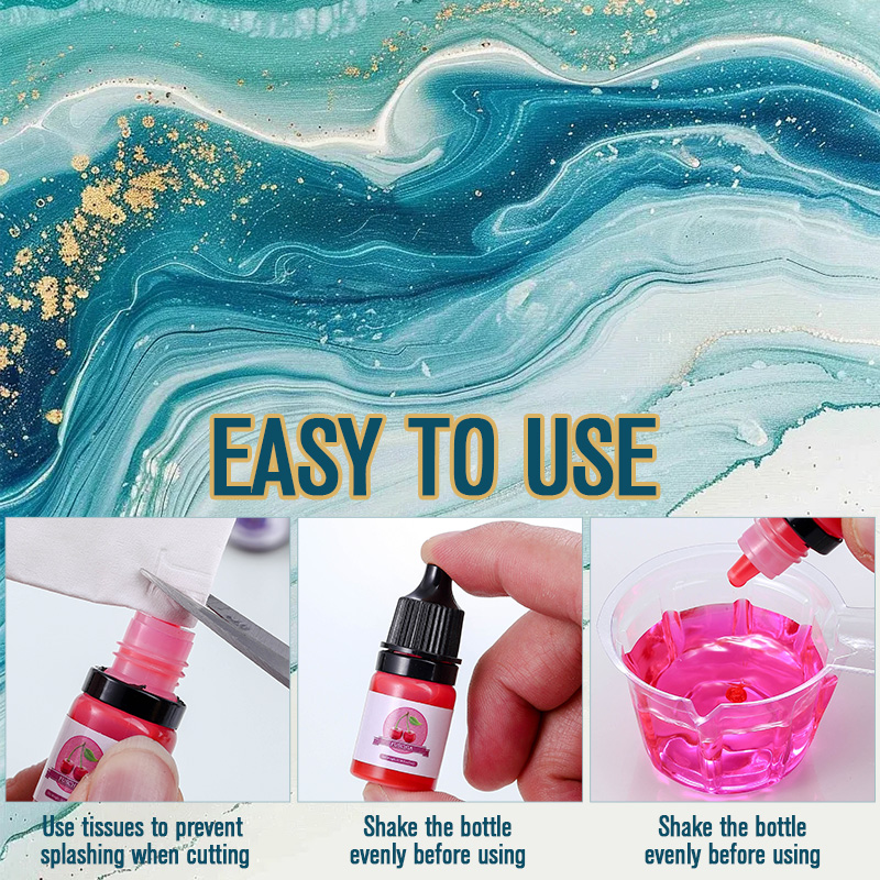 Pigment do żywicy epoksydowej  – Resin Art Pen recenzja i cena