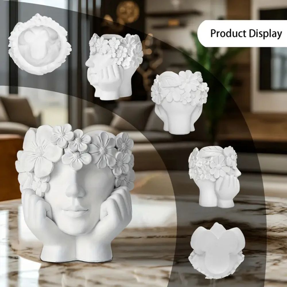 1 sztuka kreatywnych doniczek  – Resin Art Using Flowers recenzja i cena