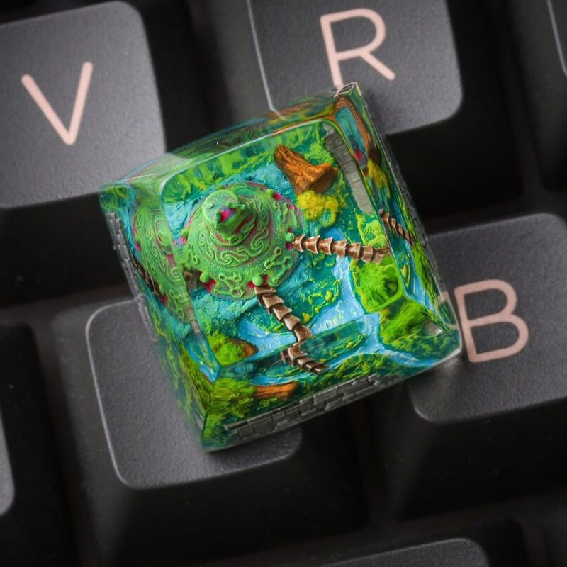 Klawisz z żywicy w kształcie o – Resin Art Resin recenzja i cena