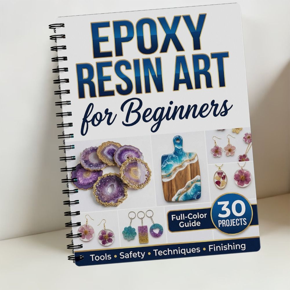 Podręcznik do tworzenia sztuki – Resin Art Guide Free recenzja i cena