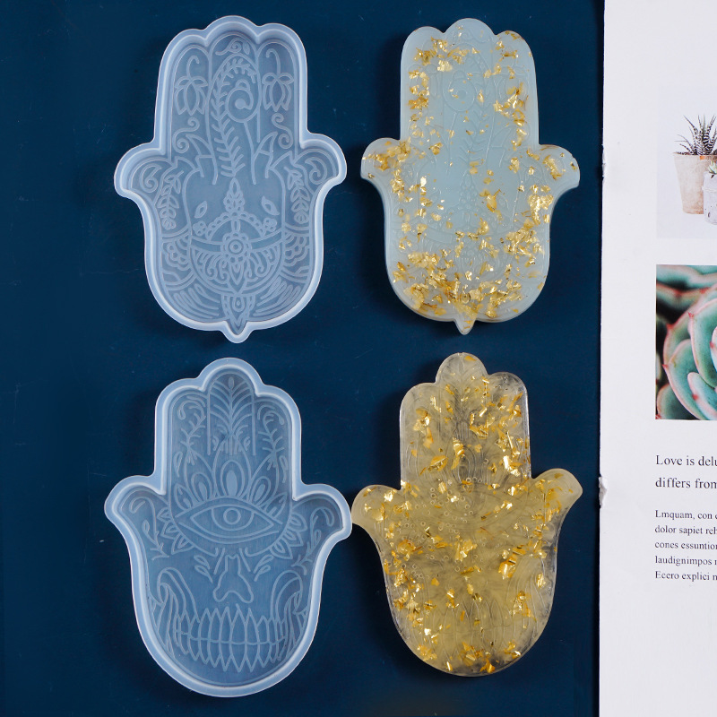 1 sztuk DIY Coaster ręka fatim – Resin Art Coasters recenzja i cena