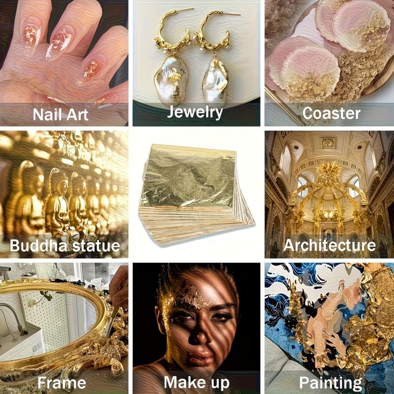 Zestaw 100 sztuk imitacji złot – Resin Art Wedding Gift recenzja i cena