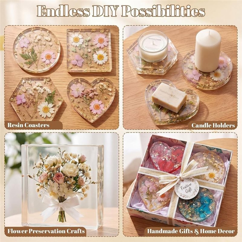 [ABFI!】 Formy z żywicy do ręko – Resin Art Coasters recenzja i cena
