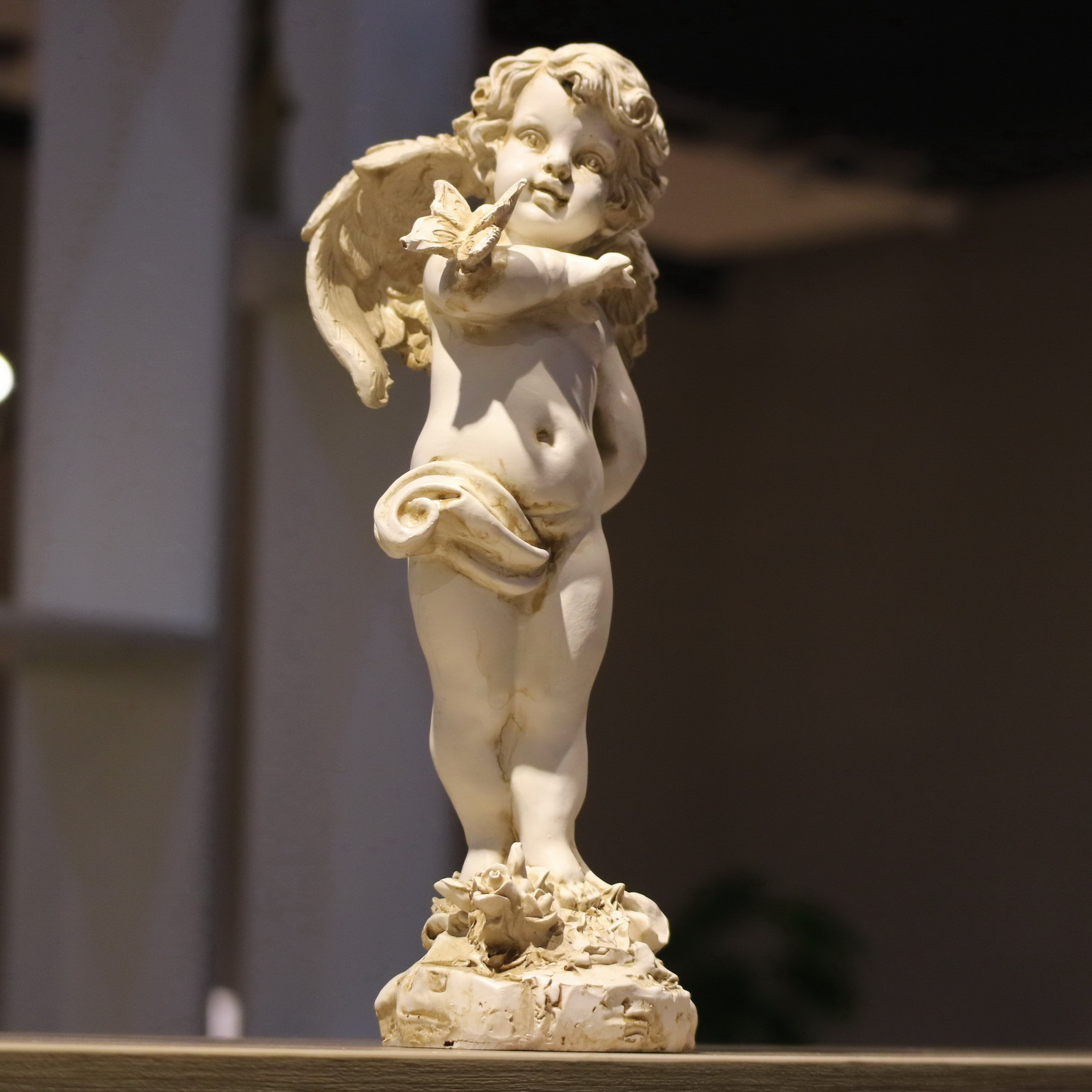 Retro Figurka Anioła z Żywicy  – Resin Art Wedding Gift recenzja i cena