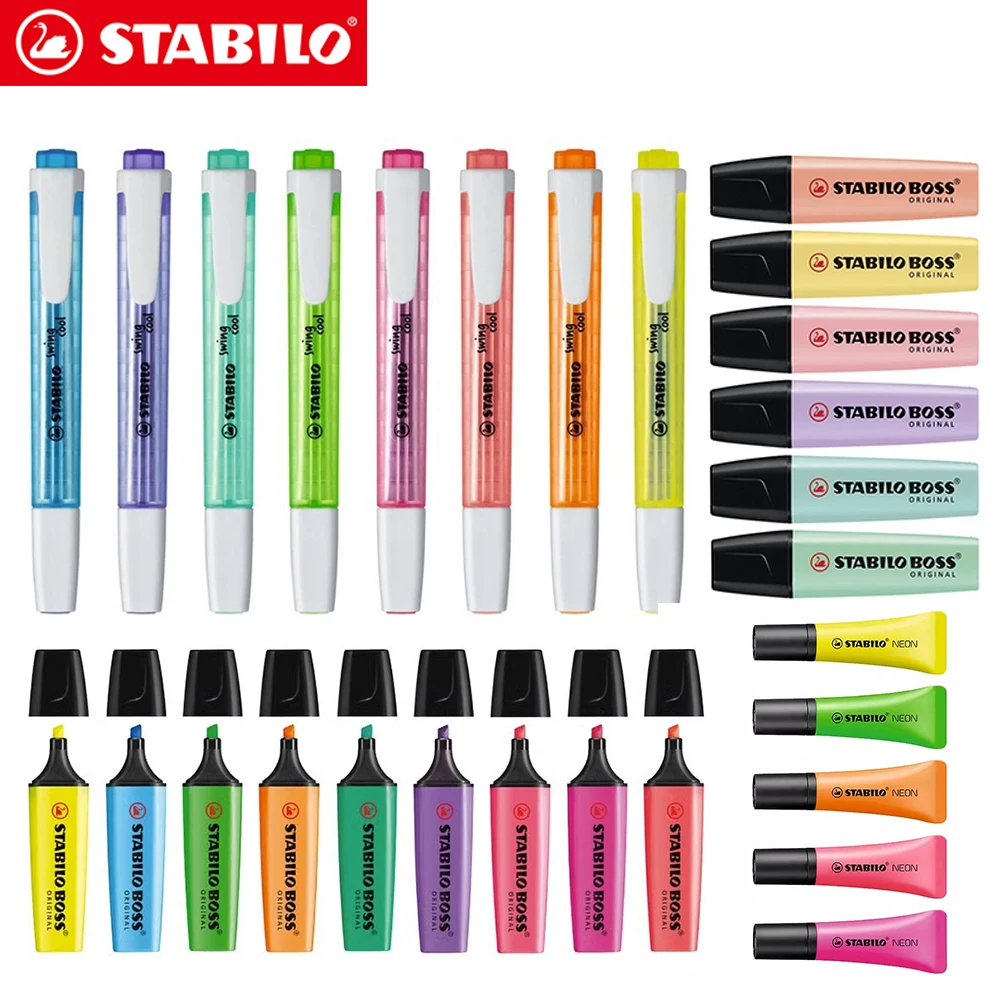 Zestaw zakreślaczy STABILO BOS – Stabilo Marker Swing Cool recenzja i cena