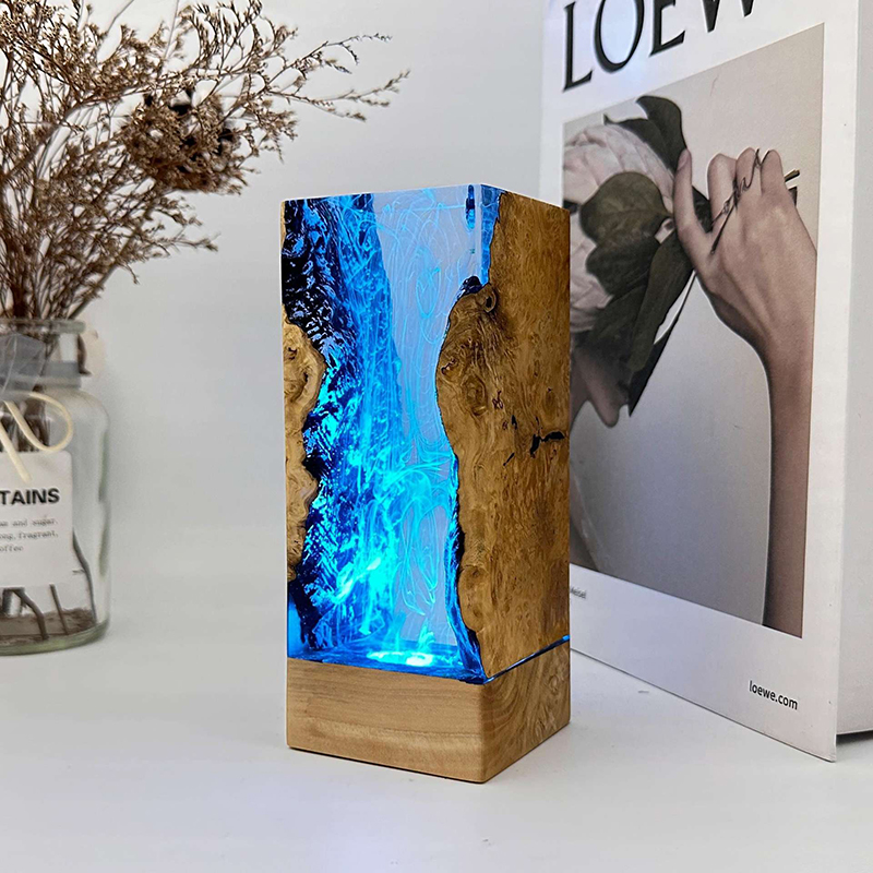 Lampa stołowa z żywicy o temat – Resin Art Resin recenzja i cena