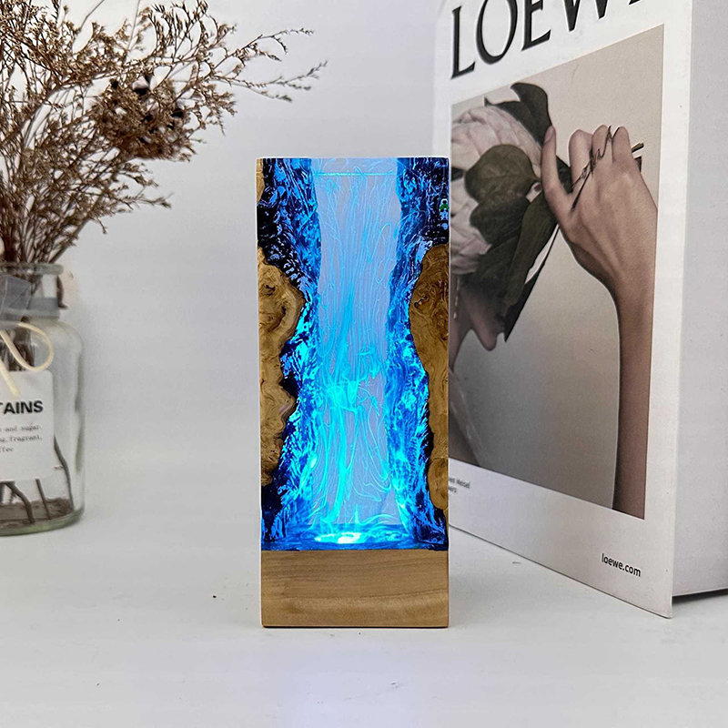 Lampa stołowa z żywicy o temat – Resin Art Resin recenzja i cena