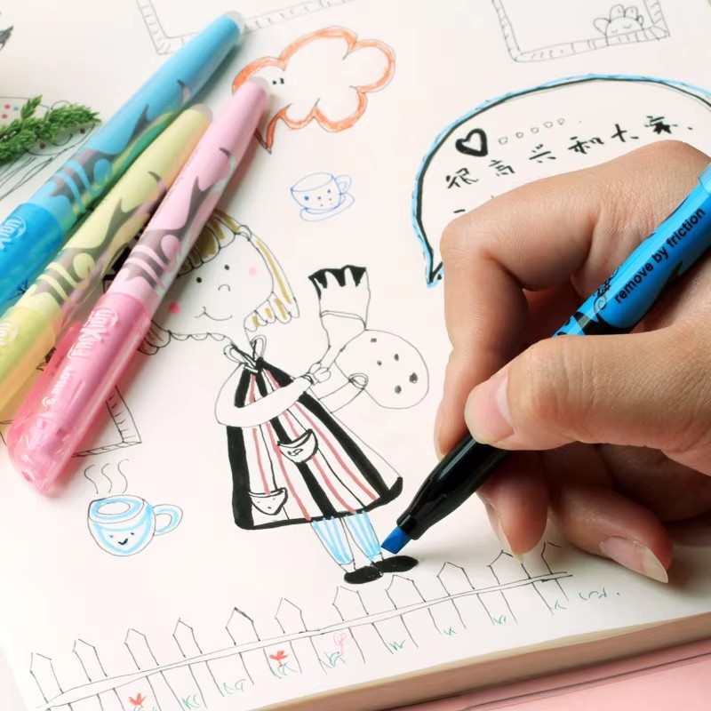 6/12 szt. Japońskie markery z  – Pilot Pen Frixion recenzja i cena