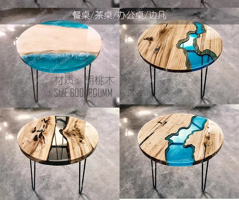 Kreatywny stół do jadalni z ży – Resin Art With Wood recenzja i cena