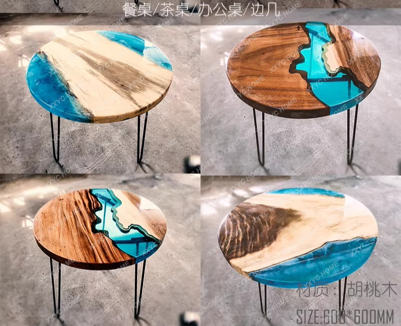 Kreatywny stół do jadalni z ży – Resin Art With Wood recenzja i cena