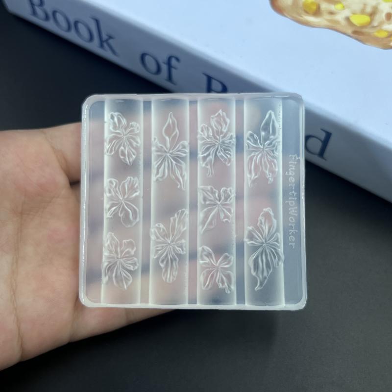 Silikonowe formy 3D do paznokc – Resin Art Using Flowers recenzja i cena