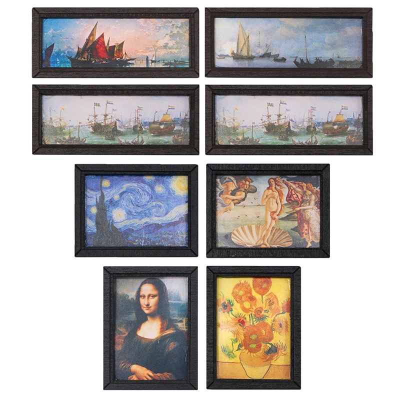 8 szt. 1:12 Domek dla lalek Vi – Resin Art With Wood recenzja i cena