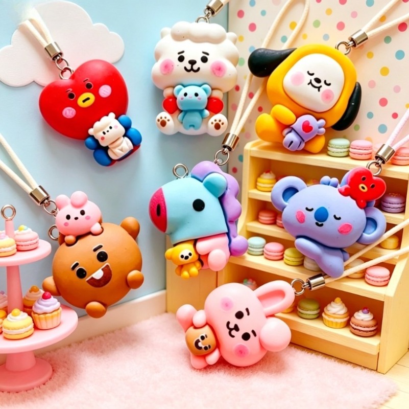 7 szt. BT21 Żywiczne Charmsy z – Resin Art Materials Kit recenzja i cena