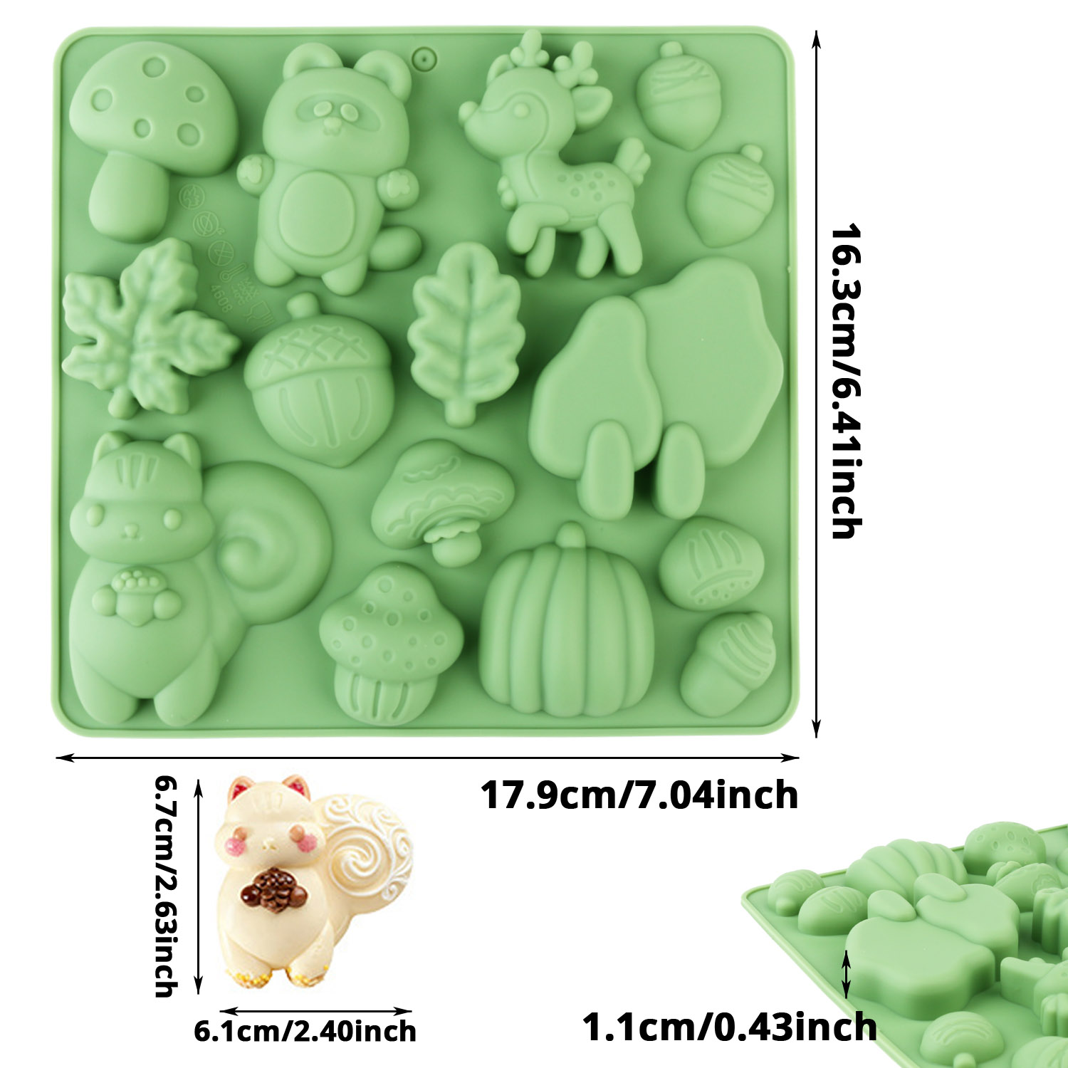 1 Silikonowa forma do ciast w  – Resin Art Products recenzja i cena