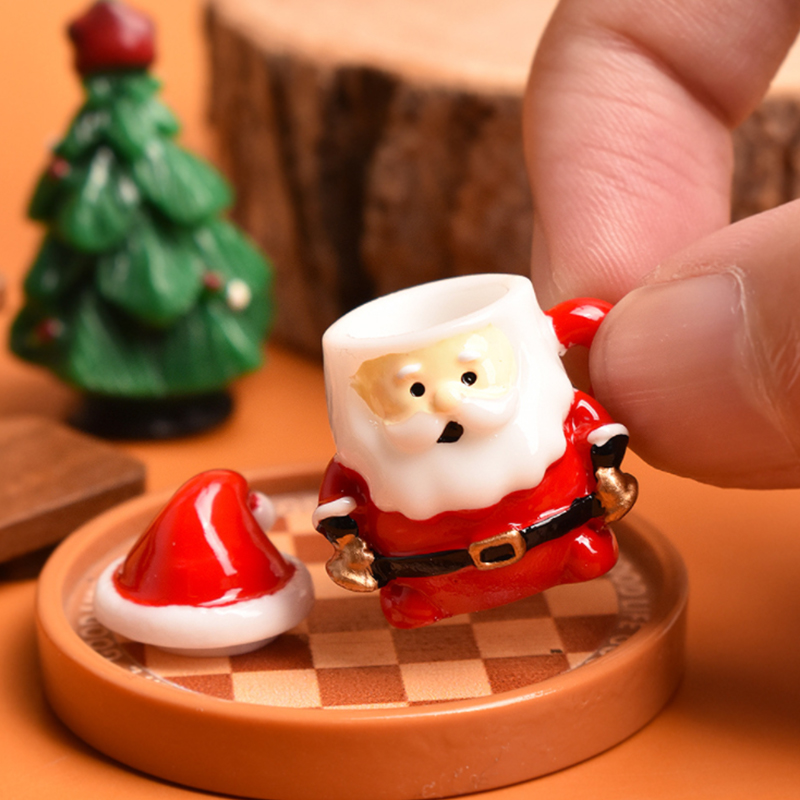 Mini Święty Mikołaj w filiżanc – Resin Art Products recenzja i cena