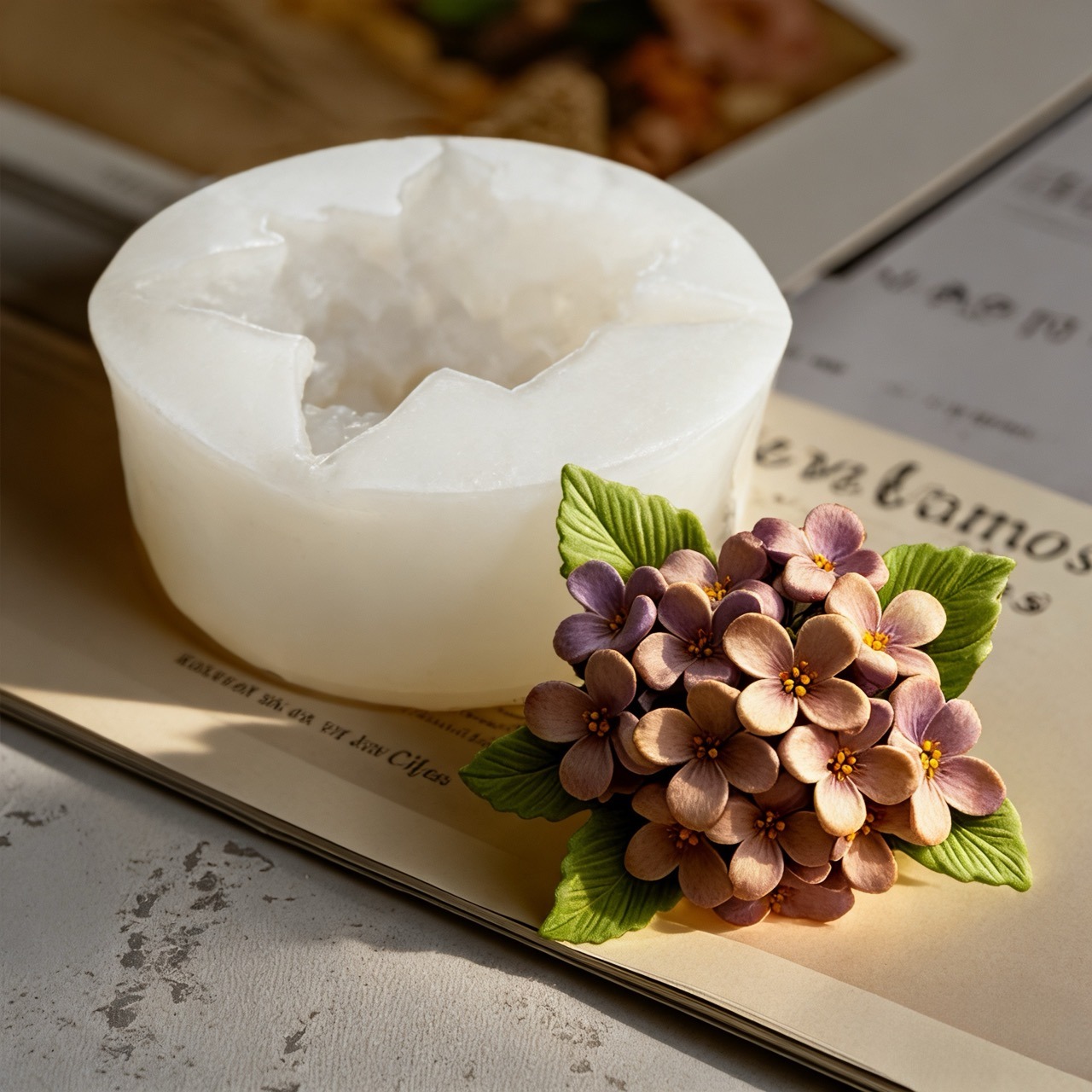 2 sztuki silikonowych form 3D  – Resin Art Wedding Gift recenzja i cena