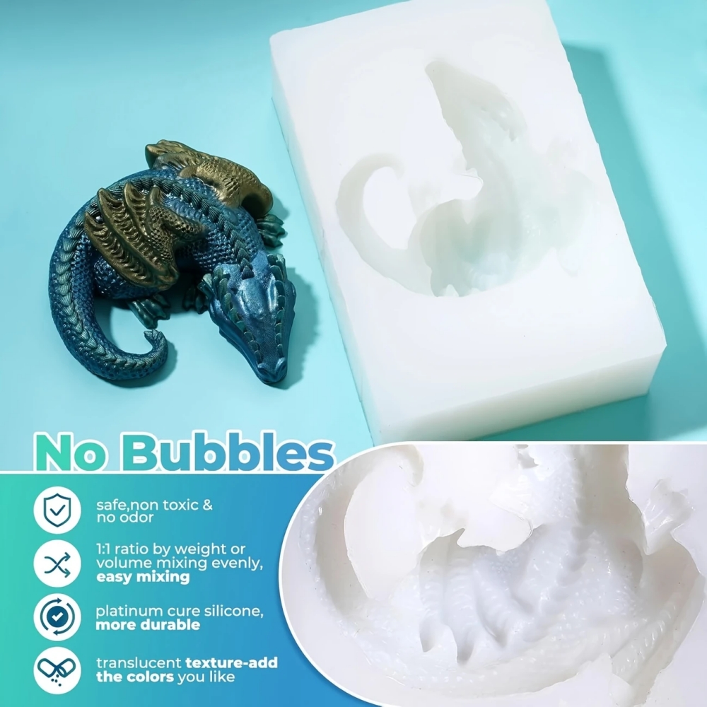 Bezzapachowy zestaw do form z  – Resin Art Ratio recenzja i cena