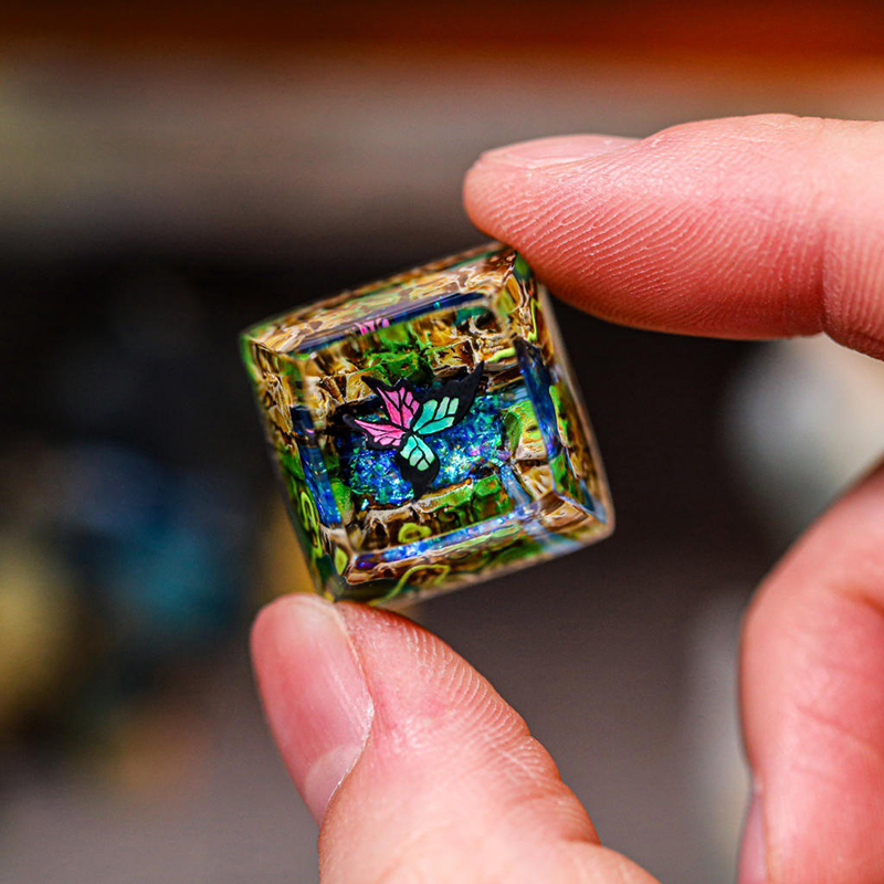Klawisz z żywicy w kształcie o – Resin Art Resin recenzja i cena