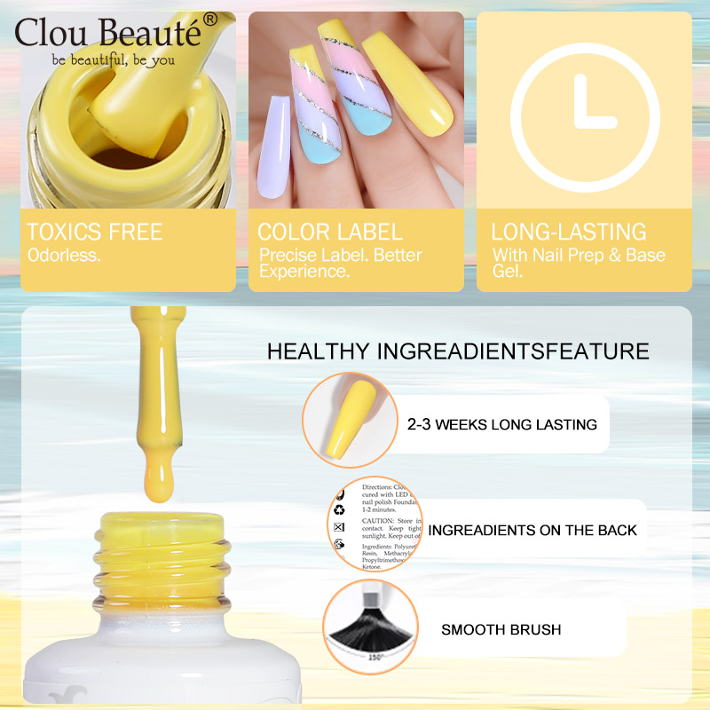 Clou Beaute półprzezroczysty ż – Resin Dye Opaque recenzja i cena