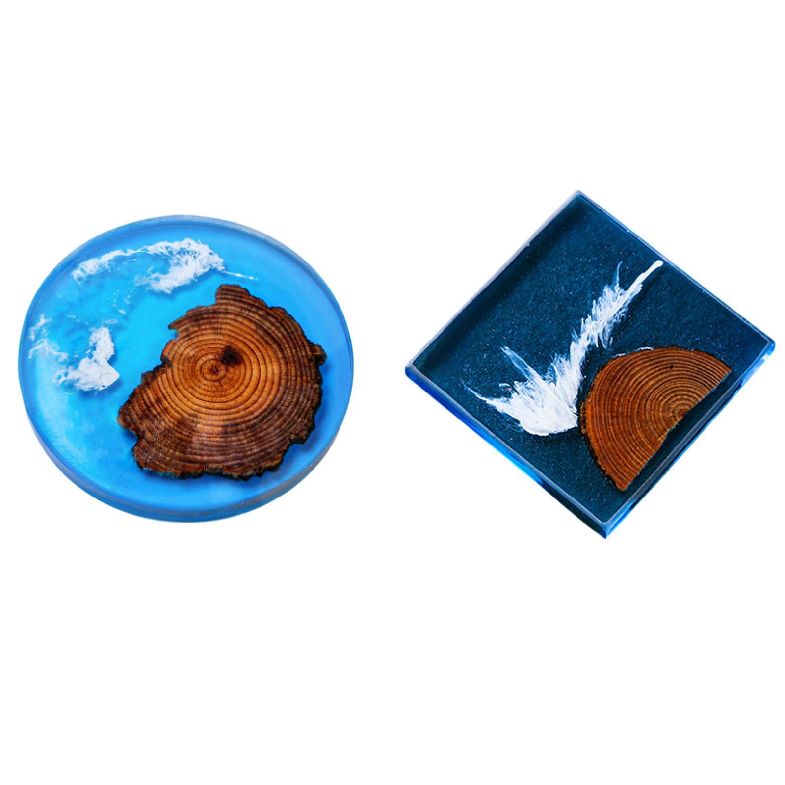6 szt. Podstawek z żywicy epok – Resin Art Coasters recenzja i cena