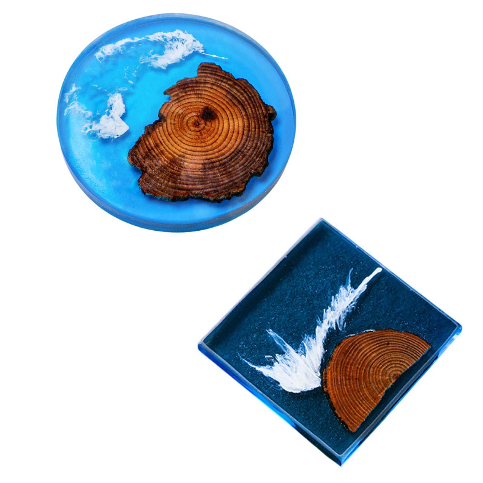 6 szt. Podstawek z żywicy epok – Resin Art Coasters recenzja i cena