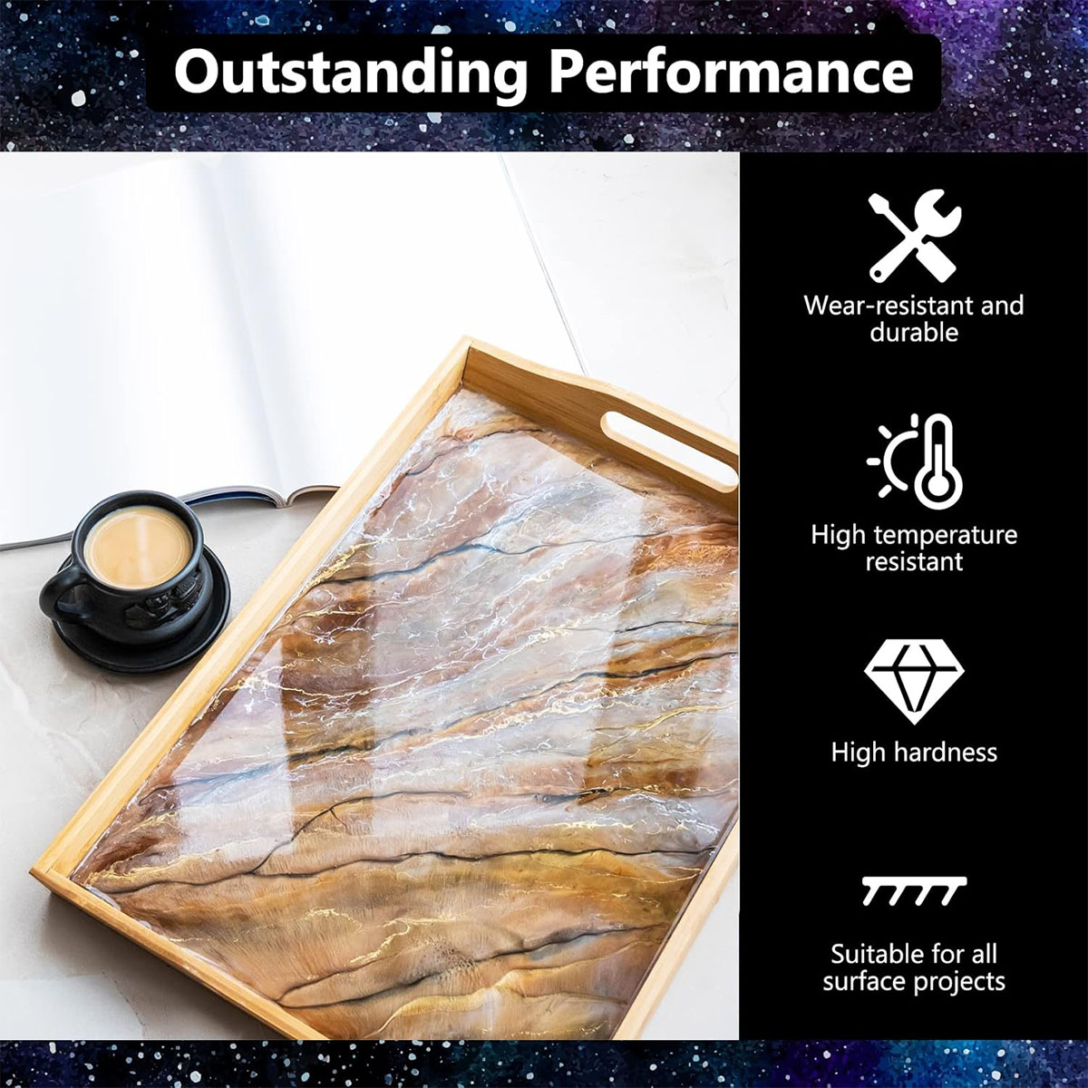Zestaw żywicy epoksydowej Crys – Resin Art With Wood recenzja i cena