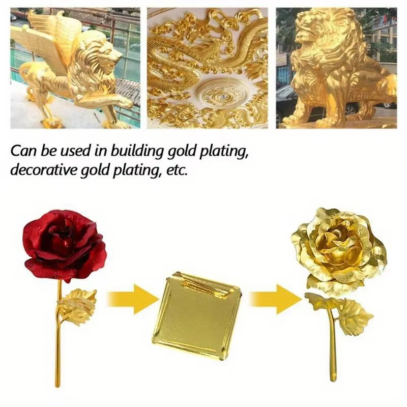 100 szt. Imitacja złota, srebr – Resin Art Wedding Gift recenzja i cena