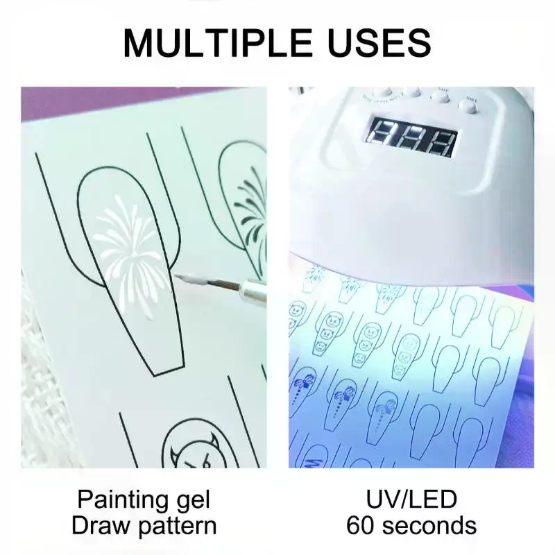 Papier do ćwiczeń zdobień pazn – Resin Art Guide Free recenzja i cena